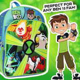 Bioworld Ben 10 Backpack Omnitrix Omniverse 16" Alien Force Kids School Travel Backpack