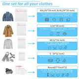 GOGOODA Mesh Laundry Bags for Delicates Durable Protective Wash Bags