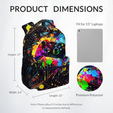 COOPASIA Boys Backpack, 17 Inch Gamer School Bag for Kids Teens; Large Capacity Video Game Bookbag Featuring Multiple Internal Organizer Pockets for Elementary and Middle School