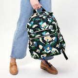Vera Bradley Women's Performance Twill Campus Backpack, Immersed Blooms, One Size