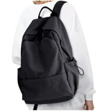 coofay Black Backpack For Women Small Backpacks For School Bag School Backpack For College Bookbag For Women Waterproof Gym Backpack For Men Book Bags
