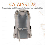 Mystery Ranch Catalyst 22L Travel Backpack with Tech Pocket for Everyday Carry and Adventures - Pebble