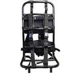 ZRSCHYG Hiking/Hunting Backpack Frame, Aluminum External Frame Backpack, Lightweight & Foldable 28.7 x 14.6 x 9.8 inches (black)
