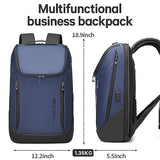 BANGE Business Smart Backpack Waterproof fit 15.6 Inch Laptop Backpack with USB Charging Port,Travel Durable Backpack