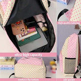 Winatehr ﻿kawaii cutecore backpack for school, cute cartoon backpacks kitty cat pink, senior japanese korean back bag for girl, fashion y2k aesthetic supplies trendy stuff