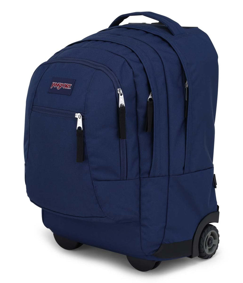 cute jansport rolling backpacks Driver 15" Laptop Backpack - Wheeled Book Bag The shoulder straps are padded and can be tucked away when you need the ease of a wheeled bag JanSport Wheeled Rolling Superbreak Backpack