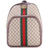 Gucci, Pre-Loved Ophidia Backpack GG Coated Canvas Medium, Brown