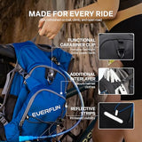 EVERFUN Hydration Backpack 18L Hiking Water Backpack with Water Bladder 2L, Women Men Hydration Pack Insulated Daypack Lightweight Hydropack with Rain Cover for Hiking, Cycling, Running, Festivals