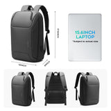 FUTURE AESTHEICS Business Laptop Backpack for Men,Women，15.6 Inch Water Resistant Travel smart Laptop Backpack Carry On Backpack with USB Charging Port，Large Business Work Durable Computer Bag