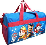 Ruz 18 Inch Kids Duffel Bag Overnight Carry-On Travel And Sports Bag (Paw Patrol -Duty Calls)
