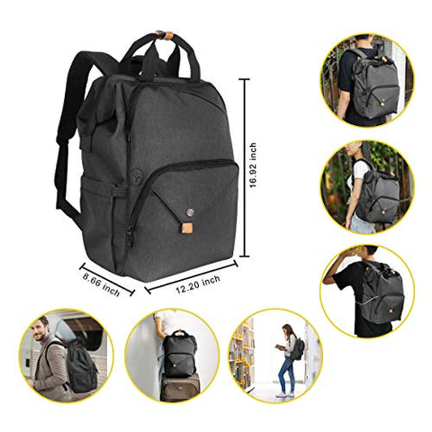 Hap Tim Laptop Backpack, Travel Backpack for Women,Work Backpack (7651-DG)