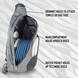 Infinite Discs Slinger Disc Golf Backpack for Quick Disc Storage, 8-12 Discs in Your Bag
