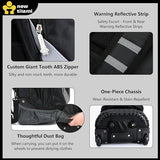 NEW TILAMI 18 Inch Rolling Backpack for Kids, Boys Wheeled Laptop Rolling Backpack for Girls Travel School Student Trip Using, Black