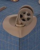 London Fog Brentwood IV 20" Expandable Spinner CarryOn, Midnight Blue