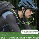 Hydration Bladder, 3L Water Bladder for Hiking Backpack, BPA-Free Leak Proof Water Reservoir Storage Bag, Water Pouch Hydration Pack Replacement for Camping Cycling Running, Military Green