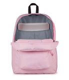 JanSport SuperBreak Plus Backpack with Padded 15-inch Laptop Sleeve and Integrated Bottle Pocket - Spacious and Durable Daypack for Work and Travel - Pink Ice