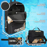 Get Trend One Piece Boys Backpack, Lunch Bag & Pencil Case, 3 Piece Set