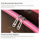 Star-Wind Randoseru backpack automatic school bag boys girls PU leather light weight Rain Cover, Red