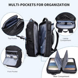 WITZMAN Travel Backpack for Men Fits 16 Inch Laptop Carry-on Bag