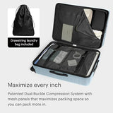 Away Large Checked Luggage, 29-inch Lightweight Hardside Spinner Suitcase