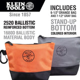 Klein Tools 80038 Backpack Tool Kit, Tradesman Pro Backpack, Zipper Tool Bags, and Magnetizer, 4-Piece