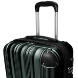 World Traveler Kemyer Quest 29-Inch Hardside Lightweight Expandable Spinner Suitcase Luggage - British Green