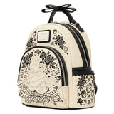Loungefly Disney: Alice in Wonderland - Embroidered Floral Mini Backpack with 3D Bow - Great for Kids & Adults - Collectible Bags