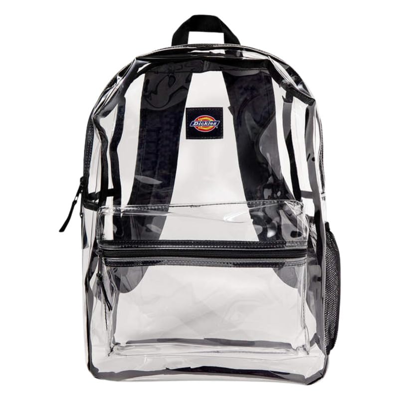 Dickies Essential Clear Backpack, Clear, One Size