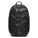 Under Armour Unisex Hustle Sport 6.0 Backpack, (002) Black/Metallic Black, One Size Fits Most