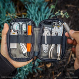MAXPEDITION Pico Pocket Organizer, Ultra Compact EDC Gear Pouch, Tactical Utility Pouch for Everyday Carry, Tools, Gadgets, Outdoor First-Aid Kit, Survival (Black)