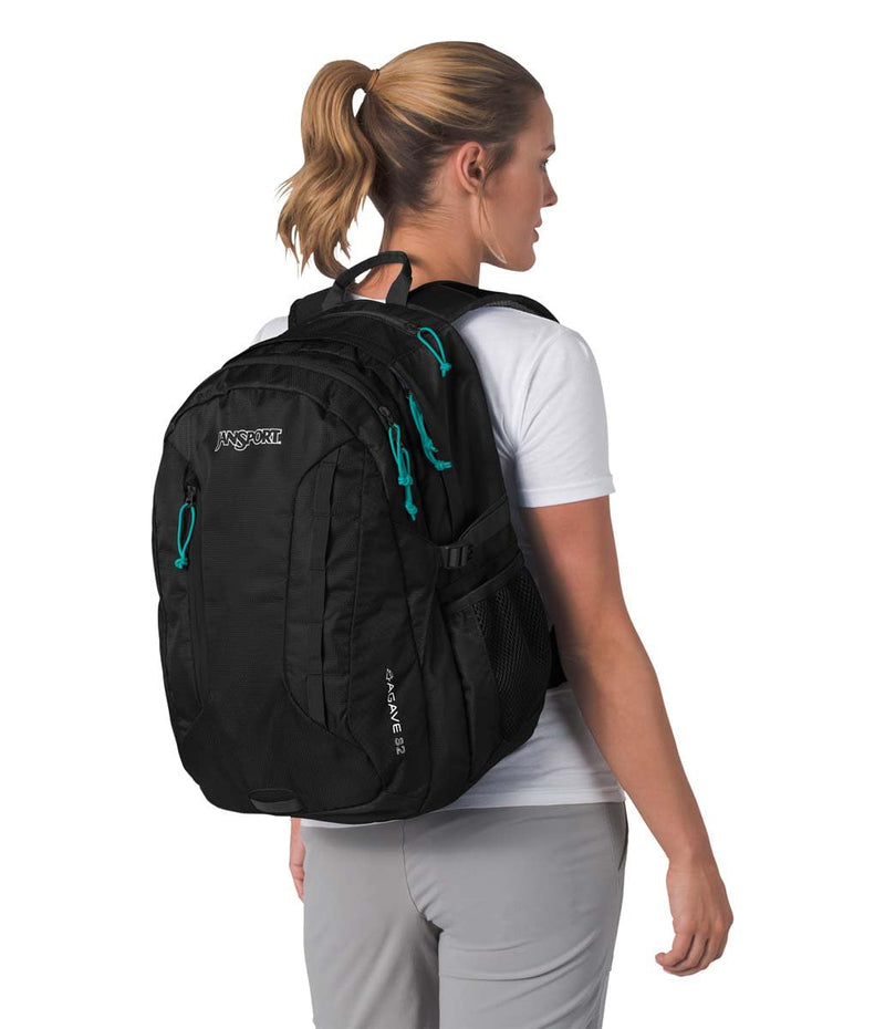 JanSport Women's Agave Backpack - 15-inch Laptop Bag, Black