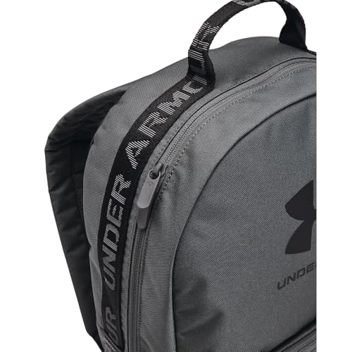 Under Armour Unisex-Adult Loudon Backpack, (025) Castlerock/Black/Black, One Size Fits Most