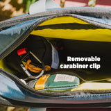 Topo Designs Burrito Bag – Small Accessory Pouch for EDC, Travel, Desk, Fully Foam Padded, Recycled Nylon Construction, 1L (Mustard)