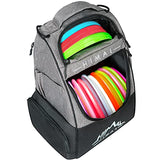 HIMAL HIMAL Disc Golf Bag, 22+ Discs Lightweight Backpack Grey