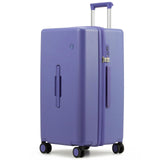 mixi 26'' Max Trunk Luggage Large Checked Luggage PC Hard Shell Rolling Travel Suitcases with Spinner Wheels & TSA Lock, Dreamy Purple
