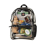 Dickies Essential Clear Backpack, Clear, One Size