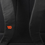 WILSON Blade V9 Super Tour Tennis Backpack - Holds up to 2 Rackets, Green/Black