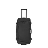 Away Active Rolling Duffle 85L - Large Travel Duffle Bag with Wheels, Durable Checked Luggage Suitcase for Men & Women, Foldable Weekender Bag, Jet Black