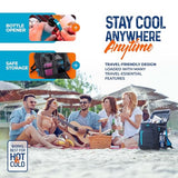 Cooler Backpack Insulated Waterproof 22 Hours Cold, Backpack Coolers Insulated Leak Proof Holds 56cans, Lightweight & Portable Ice Chest - Camping Beach, Ice Chest Cooler Leakproof