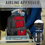 YOREPEK Large Laptop Backpack for Women, Heavy Duty Travel Backpack
