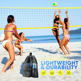 HOHOM Mesh Swim Bag Beach Drawstring Backpack, Waterproof Gym Bags for Women and Men, Large Pool Bag Swimming Gear for Swimmers