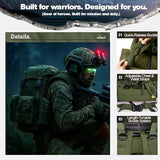 MT Alice Pack 1973 Repro by AKmax – Military Tactical Backpack with Frame | 3-Pouch System | 1000D Nylon Rucksack for Outdoor, Survival, Hiking, Field Gear (OD Green)