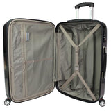 World Traveler VentureX Medium Checked Luggage, Hardshell Suitcase With Spinner Wheels - Chariot Stallion