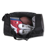 60 Liter, 26 Inch Duffle Bag – Heavy Duty Extra Large Sports Gym Equipment Travel Duffel Bag for Men and Women (Black)