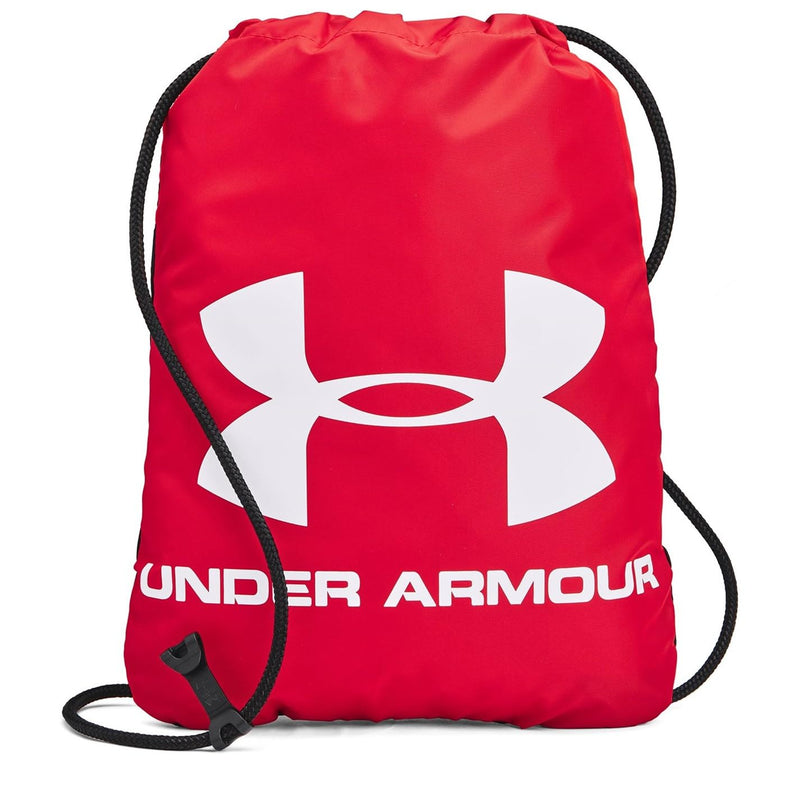 Under Armour Unisex-Adult Ozsee Sackpack , (603) Red / / Red , One Size Fits All