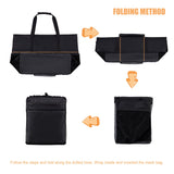KALIDI Beach Mesh Tote Bag, Carrier Bag Shopping Bag Travel Baggage Hobo Women MAX 35L Shoulder Bag For Beach Vacation