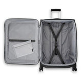 Samsonite UpLIFT Lightweight Large Checked Softside 3-Piece Luggage Set with Spinner Wheels - Expandable - Airline-Approved, Polyester Soft Suitcase for Ultra Light Travel - Black