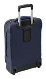 Eagle Creek Expanse 2-Wheel International Carry On Luggage - Efficient Packing Capacity for Strict Baggage Requirements - Heavy Duty Wheels - Telescoping Handle - Pilot Blue - 21.5