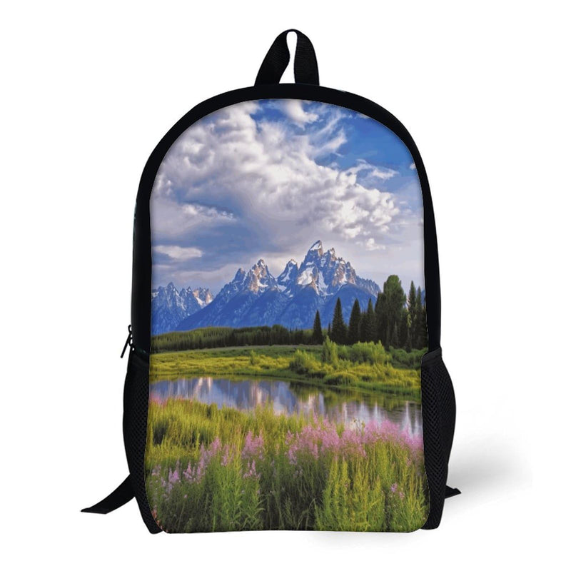 Backpack,Grand Teton National Park Print Backpack,Stylish Backpacks,Lightweight Backpack for Men Women Beach Hiking Camping