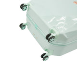 kensie Women's Gemstone Luggage Set, Mint, 20-Inch Carry-On
